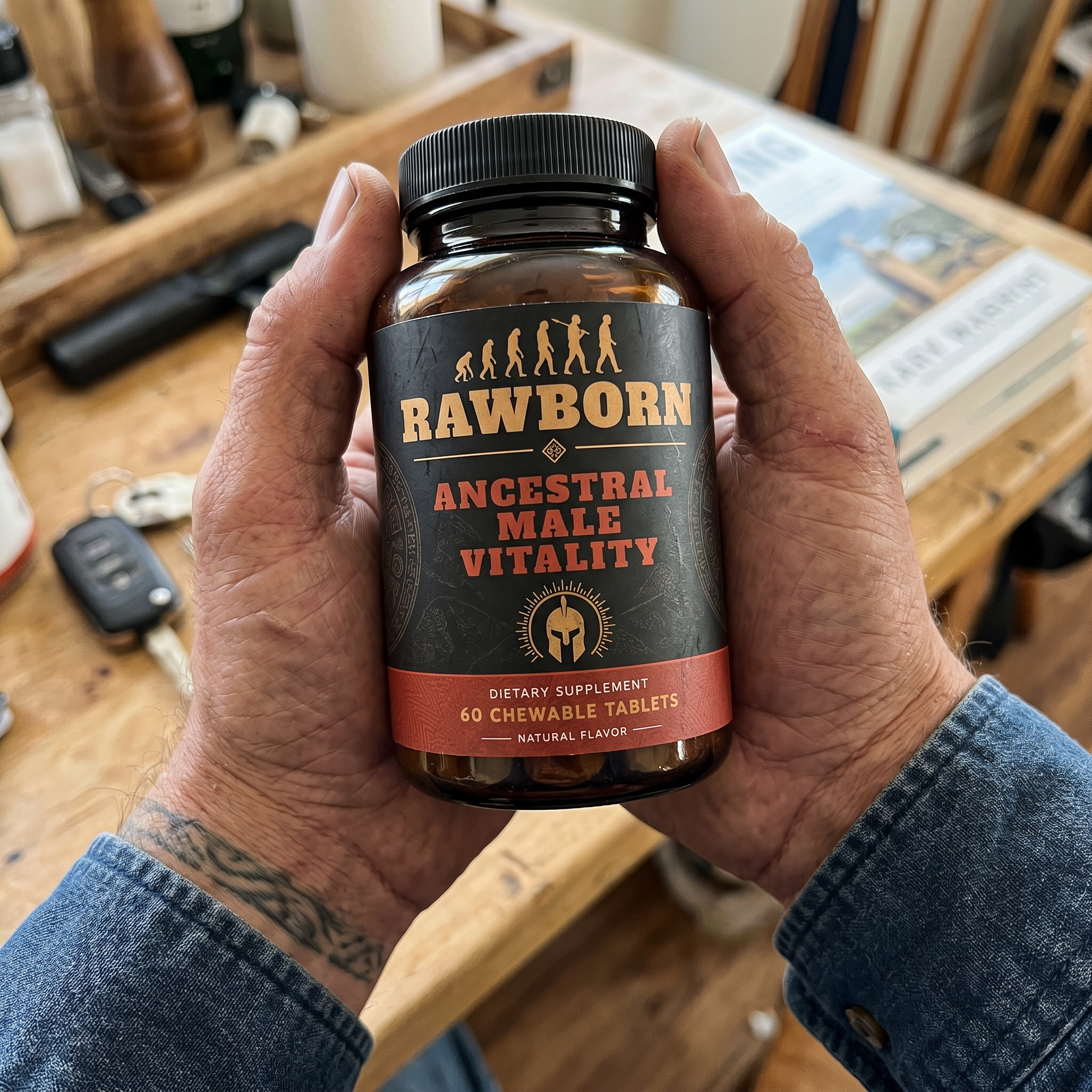 RawBorn Vitality & Testosterone Booster