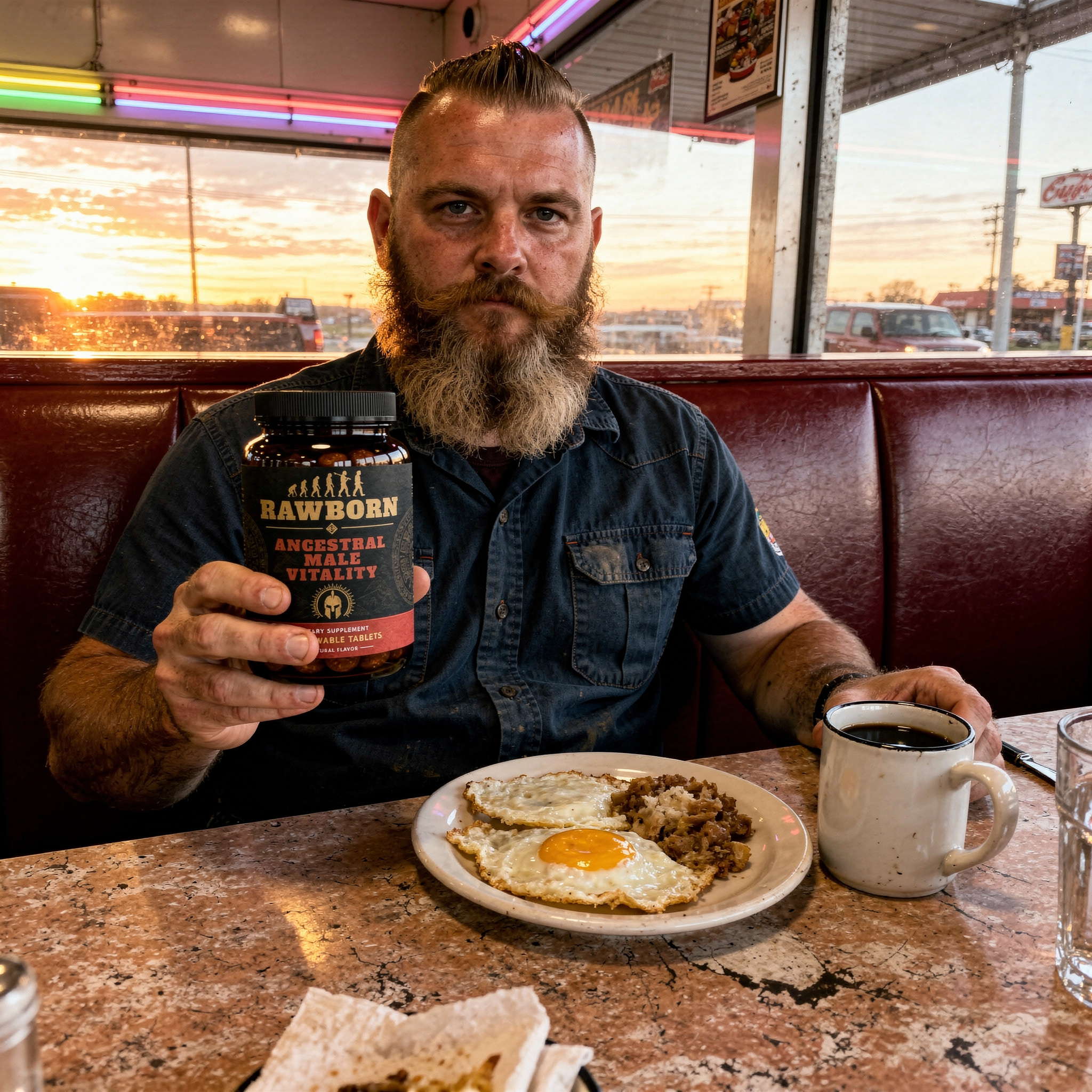 RawBorn Vitality & Testosterone Booster