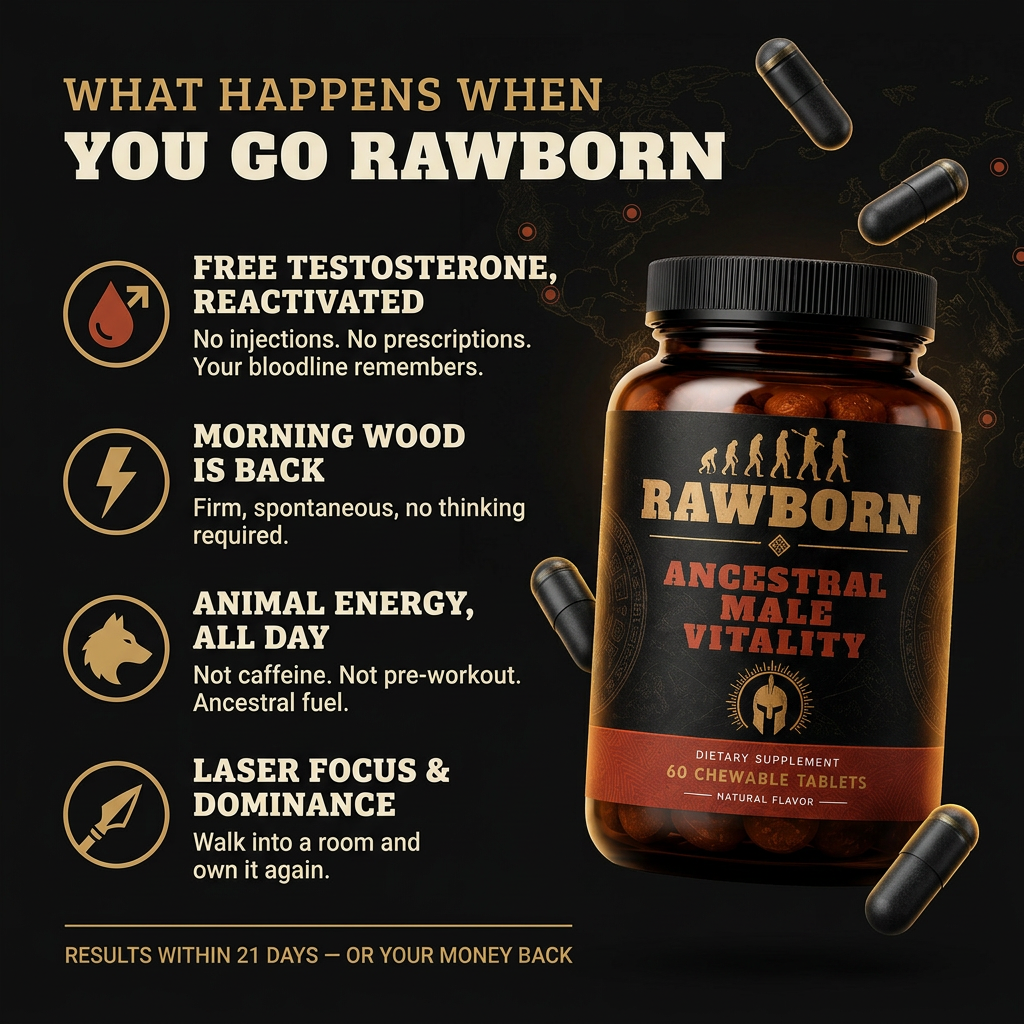 RawBorn Vitality & Testosterone Booster