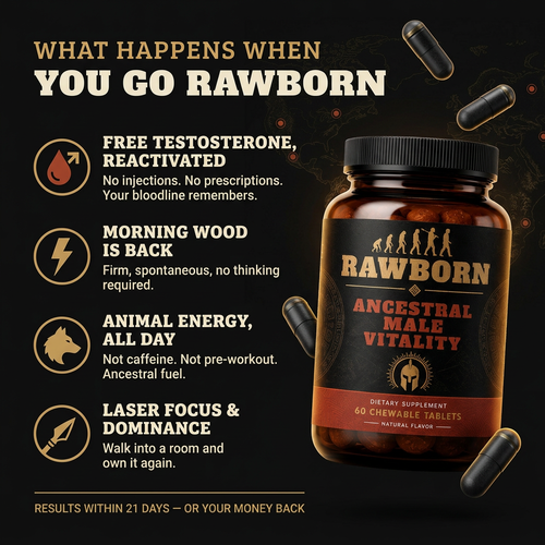 RawBorn Vitality & Testosterone Booster